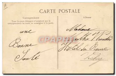 Canção da Auvergne — A Auvergne pitoresca — Editor (E.D.) — Verso