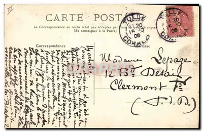 Bourrée d'Auvergne — Vis-à-Vis — M.T. I.L. — n°302 — Achterkant