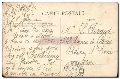 Dança folclórica na Auvergne — editor E-L-D, n°31 — Verso