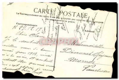 Gutes Neues Jahr — Dekorierte Postkarte mit Blumen — unbekannter Verlag — Rückseite