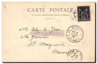 O Aiglon — Sra. Sarah Bernhardt no papel do Duque de Reichstadt — L'Hoste & Cie, Paris — Verso