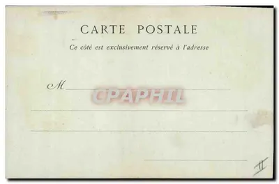 Bonaparte 1er Consul — reprodukcja rysunku wykonanego w Malmaison przez Isabey — kolekcje ND Phot, nr 120 — Rewers