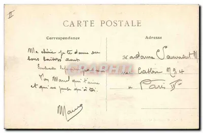 Rennes (I.-et-V.) - A Voliéra do Jardim das Plantas — E. Mary-Ronsselière, editora Rennes — Verso