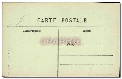 Rambouillet - Grange Colombe - Cygni — Lagrange, wyd.-fot., Rambouillet — Rewers