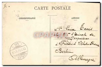 Paris - Jardin d'Acclimatation - Le Pigeonnier — editor anônimo, n° 161 — Verso