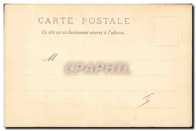 Enfant assis sur un pot à eau — scène humoristique — éditeur 'ÇA Y EST, MAMAN' (imprimé sur la carte) — Verso