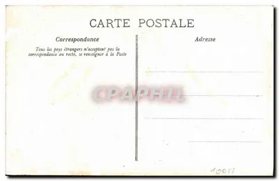 Sra. Carlier — Odéon — Coleção Artística do VIN DÉSILES — fotógrafo Riedlinger Paris — Verso