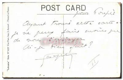 Bilhete postal antigo Negra Mulher de cor Crianças — Verso
