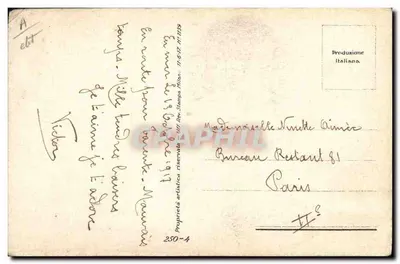 Jovem mulher na cama — T. Corbella — Edição italiana — Verso