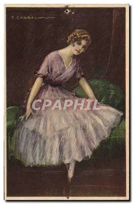 Ballet — Danseuse en tutu violet — T. CORBELIC