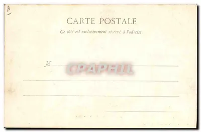 Auvergne - A Montagnarde — editora Lib. Bougé-Léat, rue de l'Écu, Clermont-Ferrand — Verso
