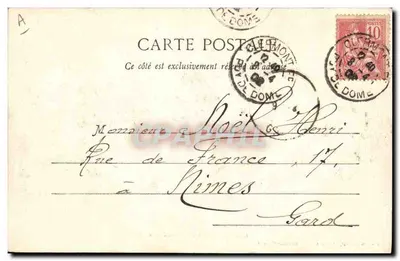 La Montagnarde - 'L'ar fouillet Bougri' — Lib. Bougé-Béal, 21 rue de l'Écu, Clermont-Ferrand — Rewers