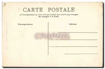 Châtelguyon — Spinnende vrouwen van Auvergne — M.T. I.L. n°331 — Achterkant