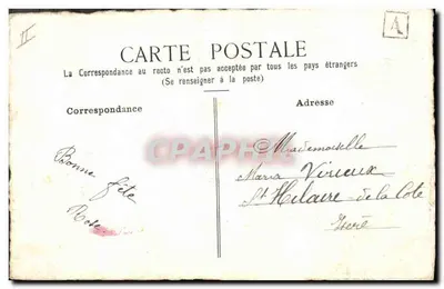 Flor de rosa — ilustração aquarelada — editor desconhecido — Verso