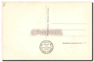 Śmierć Napoleona I — Hotel Invalidów — Wydawnictwo Muzeum Armii — Rewers