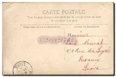 Portrait de Brille — Odéon — éditeur Brille, n° 2000/68 — Verso