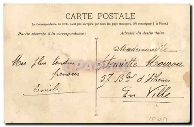 Paulette Darbon — Nossos Artistas — Bonfort, Marselha — Verso