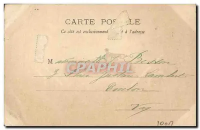 Jeune femme tenant un bouquet — scène en extérieur — éditeur Granziella, n° 2369/2 — Reverso