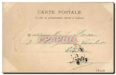 Jovem mulher com buquê de flores — editor B.N.K., n° 2369/5 — Verso