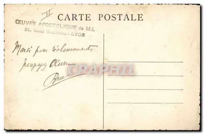 S.G. Mgr BREYNAT, Vicaire apostolique — en costume de voyage — CE.A.M.I. — Rückseite