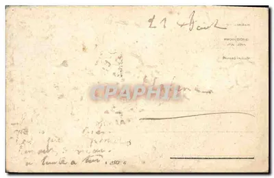 Bilhete postal antigo Fantasia Ilustrador Corbella Mulher — Verso