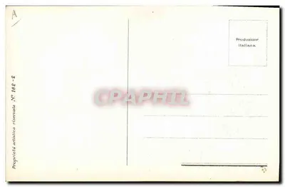 Casal em traje de noite — T. Corbella — Editor italiano, n° 102 — Verso