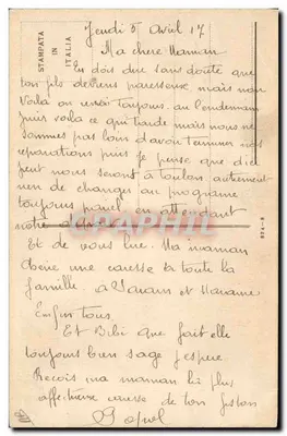 Frau im traditionellen Kleid — Émilie, Italien — Verlag Ferobrini, Nr. 600 — Rückseite