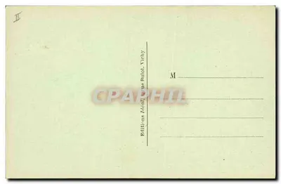 A Auvergne pittoresca — Uma Noiva Auvergnata — Editor Ideal, n°153 — Verso