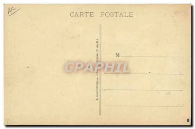 LA CHAISE-DIEU (Hte-Loire) — Uroczystość 10 sierpnia 1924 — Pani honorowa z wesela auvergnatskiego z 1820 — Autentyczny strój — Wydawca Béal, La Chaise-Dieu, nr 5257 — Rewers