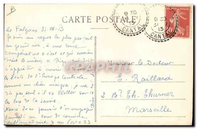 A Bourrée (Lo Tournitchaire) — cena de vida local — I.A. editor, n°27 — Verso