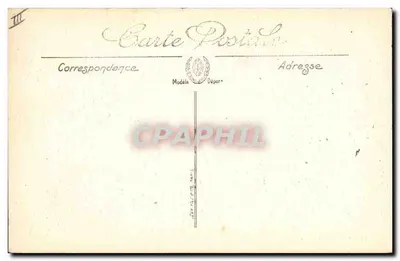 Tipos de Auvergne. — Entre Duas Danças. — LL. — Sallot & Cie — Verso