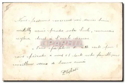 Due farfalle — acquarello — firma 'P.D.' — Verso