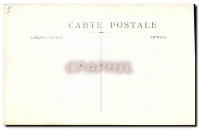 Ajaccio — Casa de Napoleão I — Quarto de Napoleão quando ele era jovem oficial de Artilharia — Verso