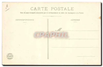 Exposição de Gallinacés - Seção das Galinhas — Galinha Molhada — Edição Bergévet, Dick & Monnet, Nancy — Verso