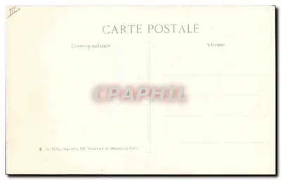 Marokkanische Spahis auf einer Farm — Verlag E. Le Dilej, Paris — Rückseite