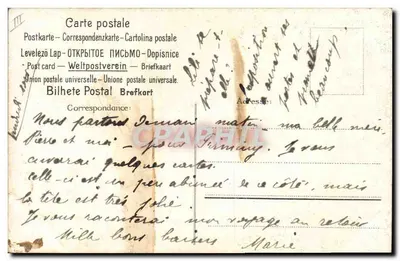 Junge Frau mit roten Haaren — Portrait — G. Le Cotin, n°3 — Rückseite
