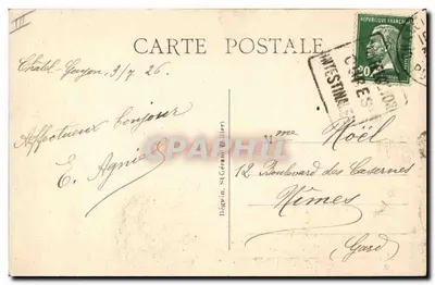 L'Auvergne Pittoresque — 145. Ao Seu Lugar de Moradia — Ideal — Verso