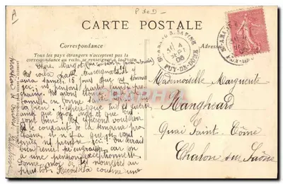 Bourrée d'Auvergne — volksdans — VD (n°1198) — Achterkant