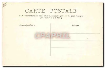 La Bourrée d'Aubergne — scène de café — M. Licardies, café et vins, 1899 — I.L. n°2052 — Verso