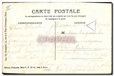 Franche-Comté — Causerie — Wydawnictwo Francuskie, seria F. F. N° 20 — Rewers