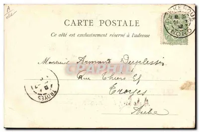 Dunkerque — Goélette Islandaise — Falcuy, Photo-Éditeur, Dunkerque, n°12 — Verso