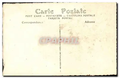 Cartolina d'epoca La Fornarina La Boulangere — Verso