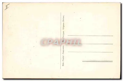 Marquesa de Sévigné — Retrato gravado — Edição Grignan — Verso