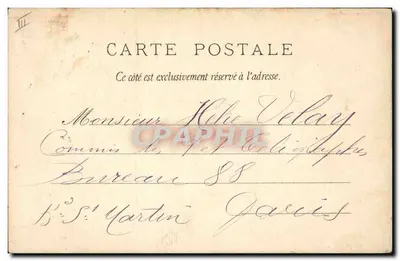 De Koningin van de Feeën — Serie B. SIRVEN, IMP. ÉD. POULOUSE PARIS — n° 8.235 — Achterkant