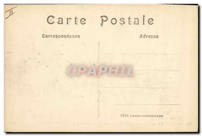 Patrulha de spahis marroquinos atravessando o vilarejo de Ribécourt — Guerra de 1914 — Editor L.L. — N° 108 — Verso