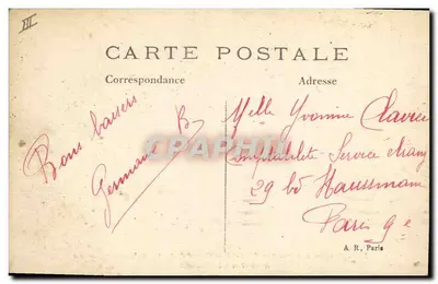 Convoglio di Spahts Marocchini attraversando la Foresta di Compiègne — A.R. Parigi — Verso