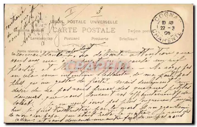 Mulher sentada em uma lua — editor Rewtkinger, Paris — n° 53 — Verso