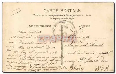 Crescente da Lua — cena de Pierrot e Columbine — editor CLC, n° 3:038 — Verso