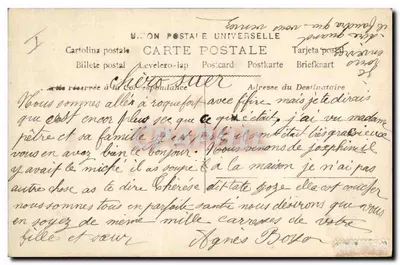 A Lua de Mel — Saterac, 1908 — Iris — Verso