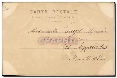 Retrato de uma jovem mulher — D'Aubray, Paris — S.I.P. n° 185/1 — Verso